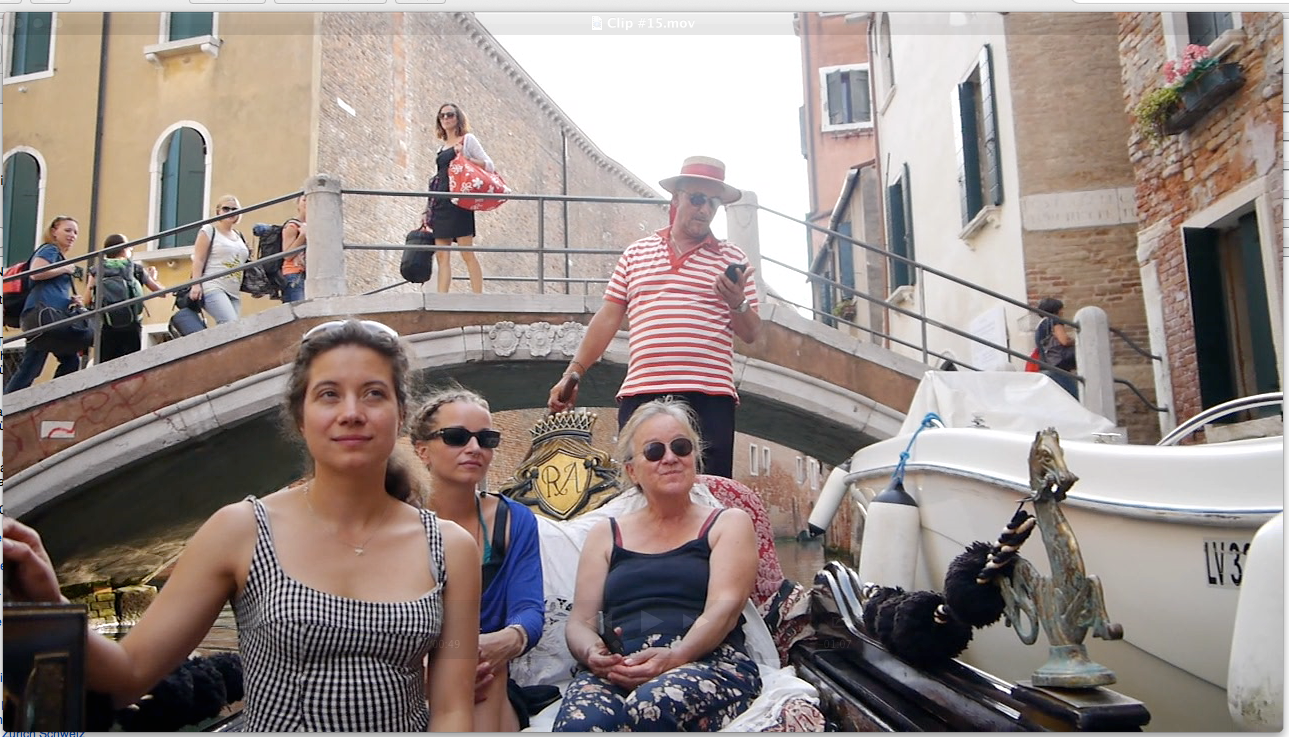 Bericht aus Venedig: Navid Tschopp