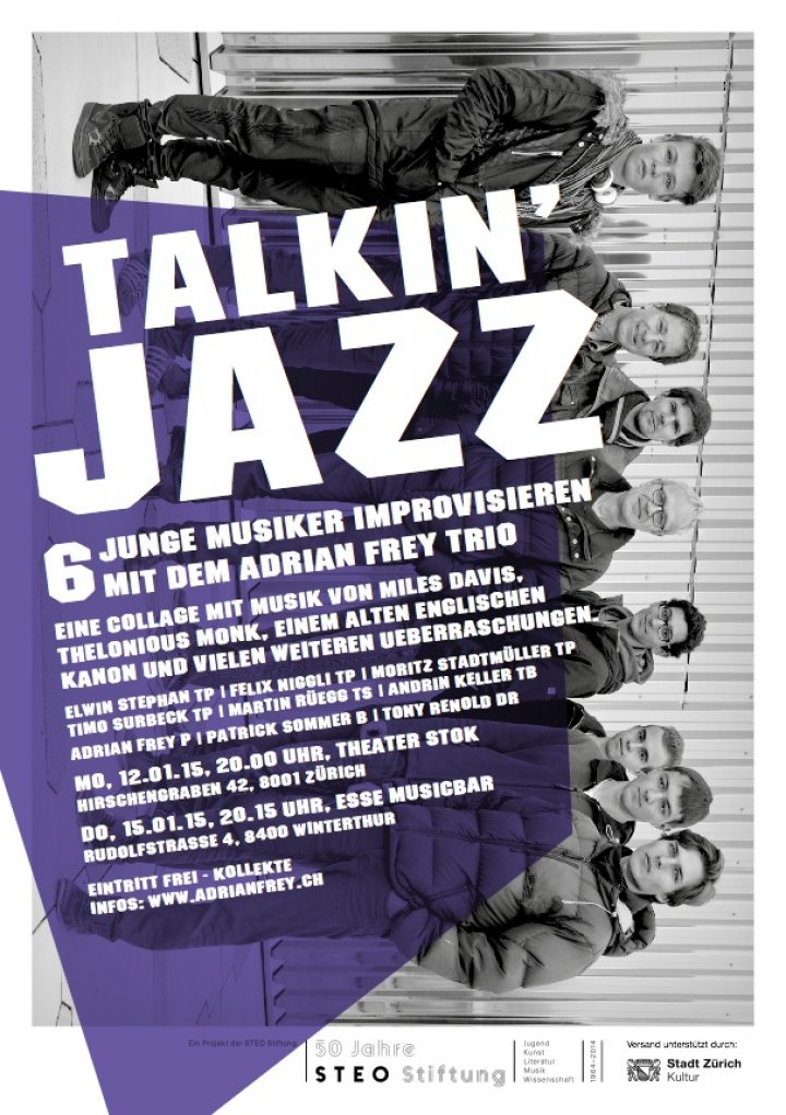 Adrian Frey Trio: Talkin' JAZZ - Improvisation mit Jungmusikern